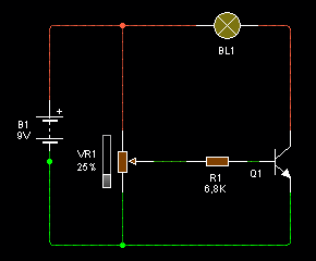 Conduction du transistor