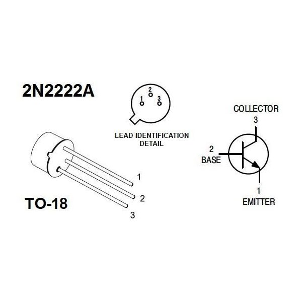 2n2222a transistor multisim